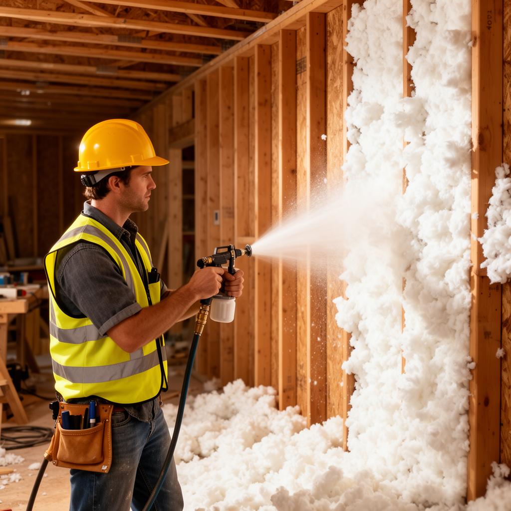 Karkasinių konstrukcijų šiltinimas vata
